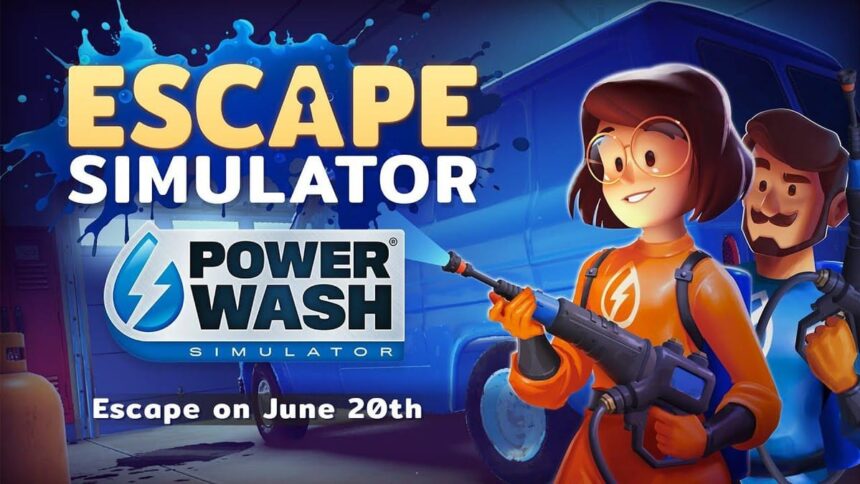 Escape Simulator VR Meets PowerWash Sim In Today's DLC