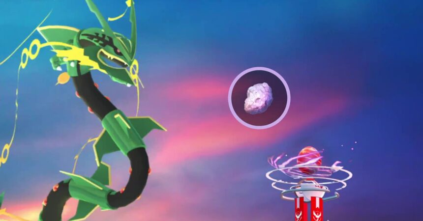 How to get a Meteorite for Mega Rayquaza in Pokémon Go