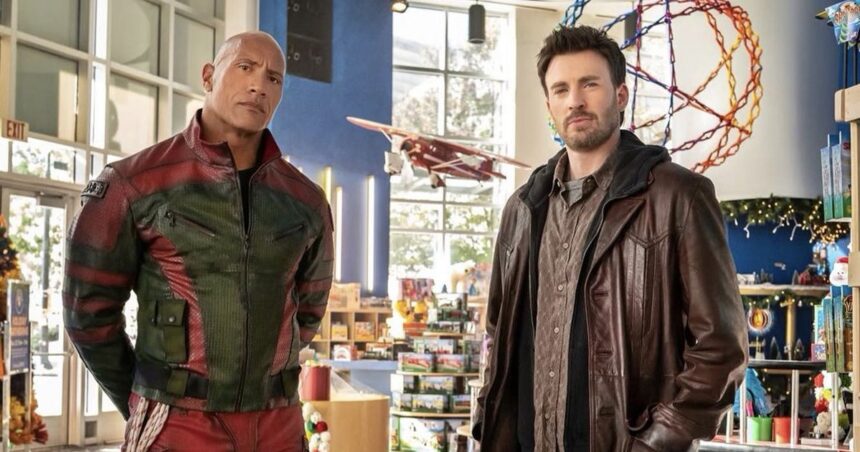 It's too hot for this right now, but the first trailer for The Rock's Christmas action film about rescuing Santa is here