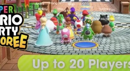 Super Mario Party Jamboree will have 20-player online party mode