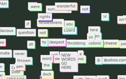 Working As Intended: The Fridge Poetry game is the latest distillation of MMORPG PvP