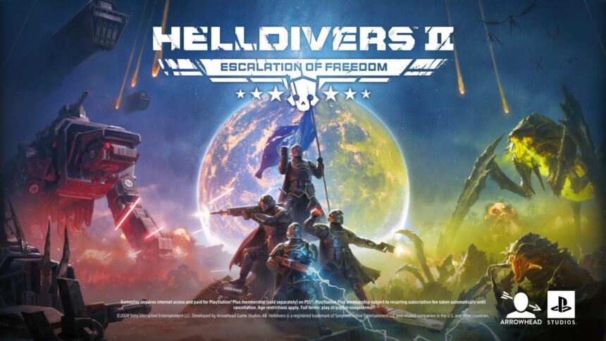 Helldivers 2: Escalation of Freedom Launches August 6th, Adds New Enemies, Difficulty Tier and More