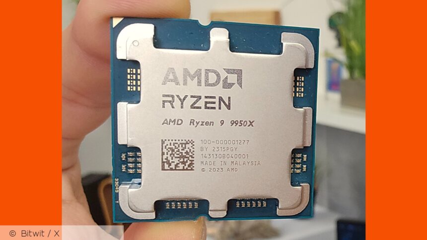 No, an AMD Ryzen 9 9950X wasn’t just found on a plane