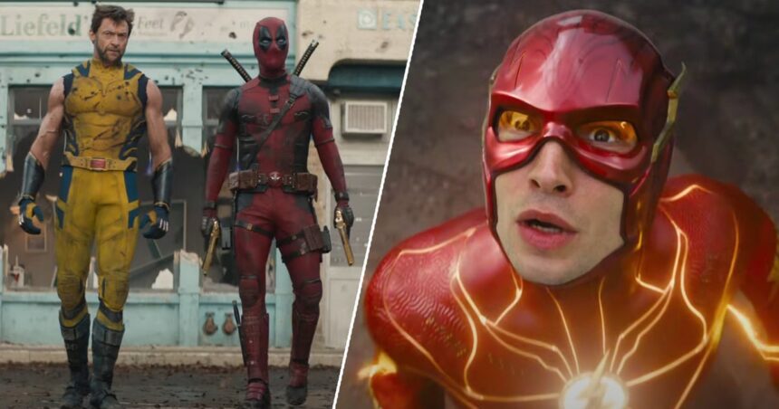 Sorry Marvel fans, but Deadpool & Wolverine is reviewing worryingly similar to DC's terrible Flash movie