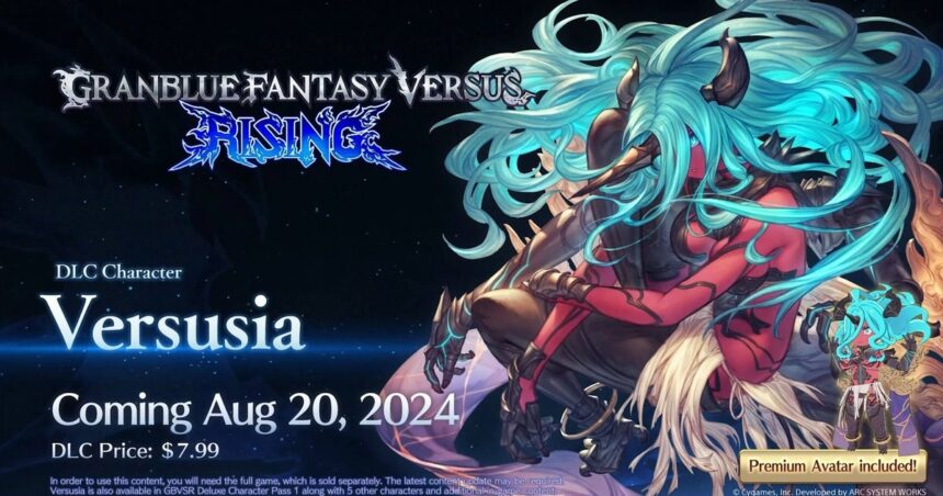 Granblue Fantasy Versus Rising reveals two new characters: Versusia and Vikala