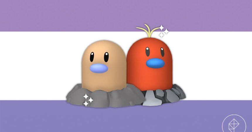 Can Diglett and Alolan Diglett be shiny in Pokémon Go?