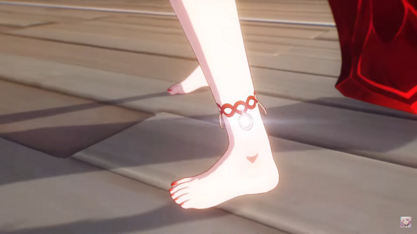 honkai star rail yunli feet