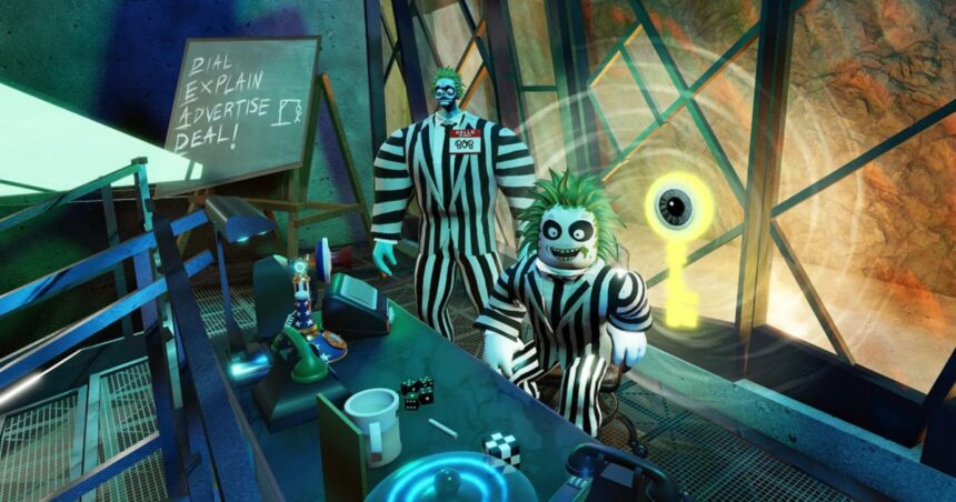 Planning on buying your Beetlejuice 2 tickets online? Why not try it through... Roblox?