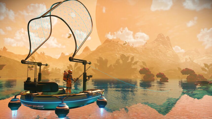 No Man’s Sky: Aquarius Update is Live, Adds Fishing, Exo-Skiff, and More