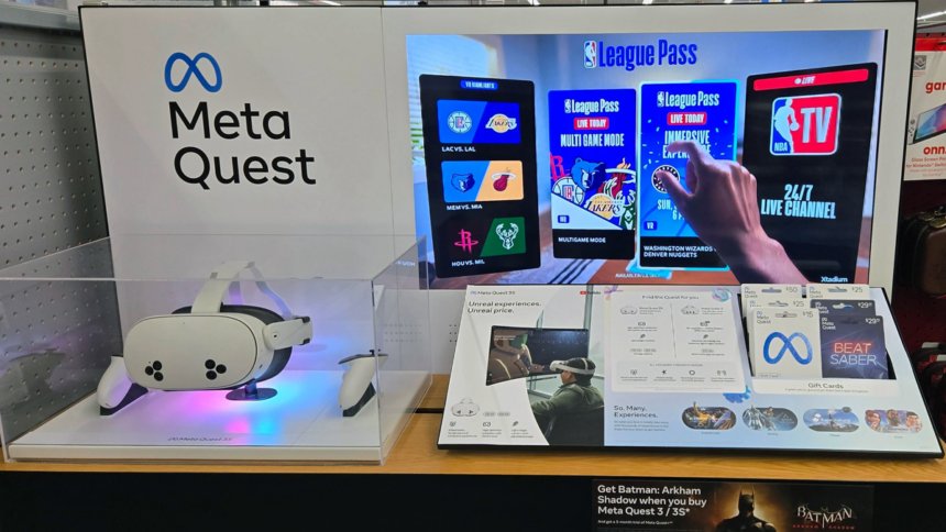 Walmart Quest 3S Display Reveals Resolution, Controllers, Included Batman: Arkham Shadow