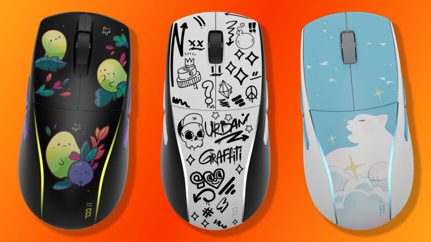 Express yourself with these arty Corsair gaming keyboards and mice