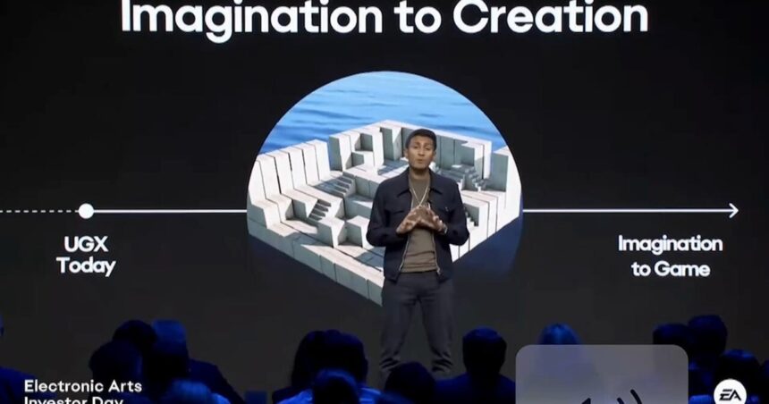 EA CEO says generative AI is at the "very core of our business", almost three years after saying NFTs are "an important part of the future of our industry"