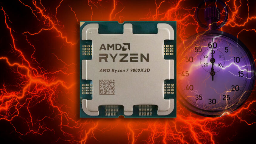 AMD Ryzen 7 9800X3D clock speed leak hints it will be even faster than expected