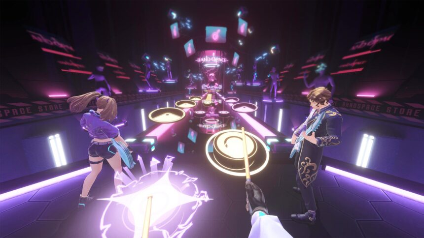 ‘Band Space’ is Bringing ‘Rock Band’ Style Multiplayer Rhythm Gaming to Quest and PC VR This Month