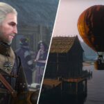 This new Witcher 3 mod sends Geralt on a hot air balloon adventure to a mysterious "Whispering Island", and here's hoping we'll get to see it reach its full potential