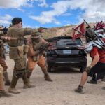 Fallout fan fest in real-life version of New Vegas' Goodsprings features NCR vs Legion battle re-enactments, and a Todd Howard cosplay with "an actual piece of trash"