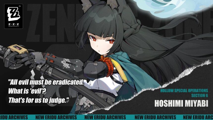 Hoshimi Miyabi Finally Joins Zenless Zone Zero in 1.4