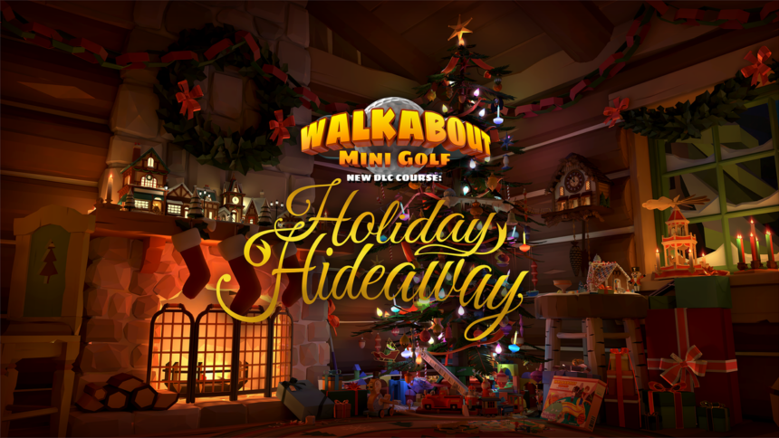 Tour Walkabout Mini Golf's Cozy Holiday Hideaway Under The Christmas Tree