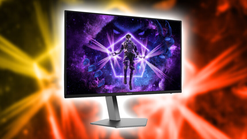 AOC’s new 32-inch 4K OLED gaming monitor has a surprisingly low price