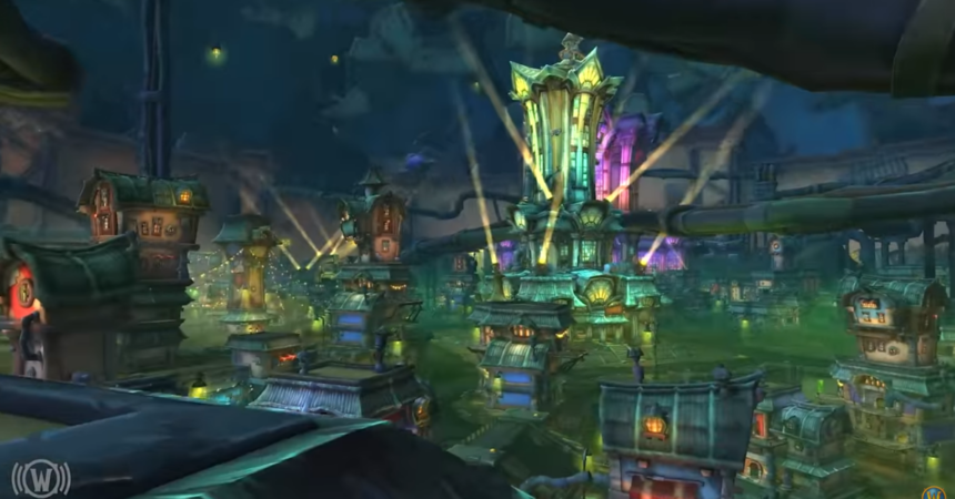 The next World of Warcraft patch is a neon-soaked goblin paradise