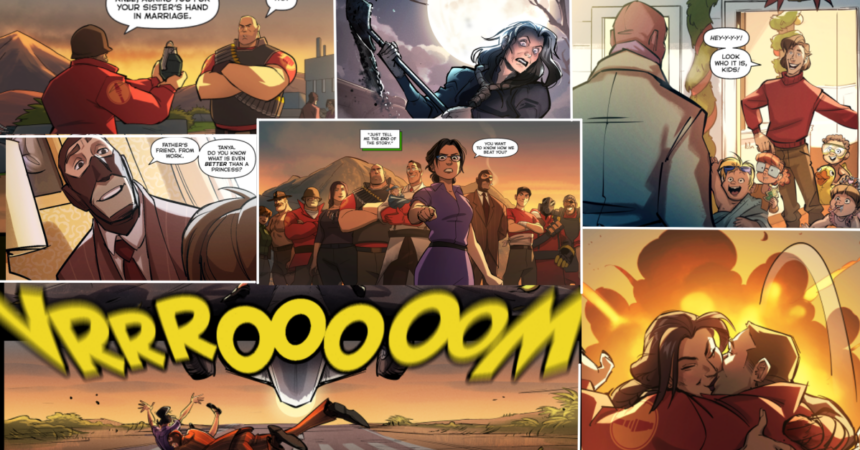 Hear ye, hear ye, this Team Fortress 2 comic is a holiday miracle