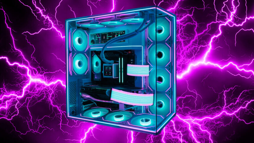 This Tron gaming PC build is an RGB powerhouse with an Nvidia GeForce RTX 4090