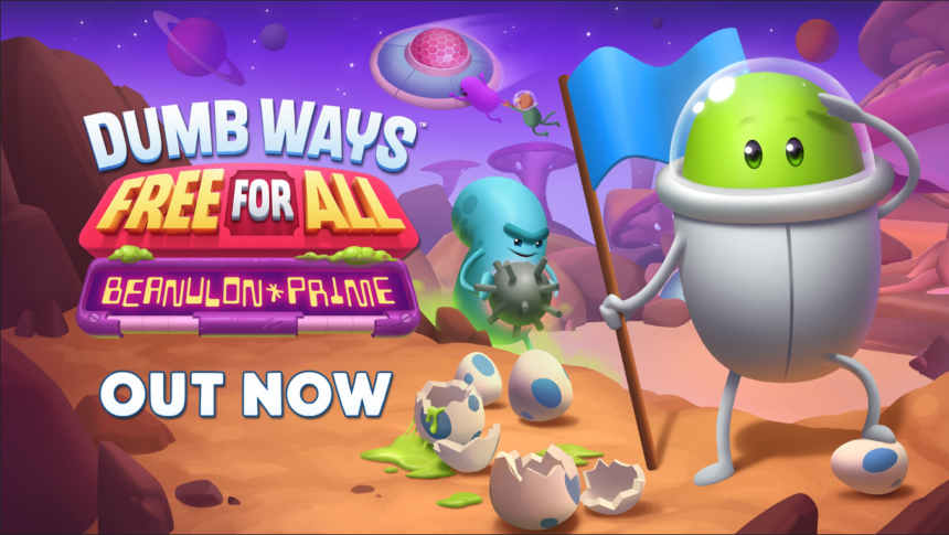 Dumb Ways: Free For All Goes To Space In New Beanulon Prime DLC