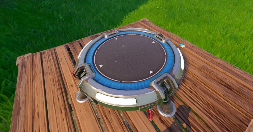 Where to find a launch pad in Fortnite OG