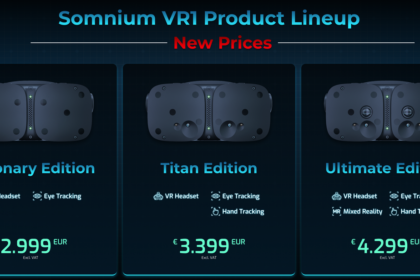 Somnium VR1 Price Increases Bring Base Model To €3000