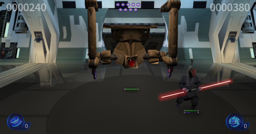 The Star Wars Episode I: Jedi Power Battles remaster dares to answer important questions like "What if Darth Maul and a loader droid went rogue on the Trade Federation?"