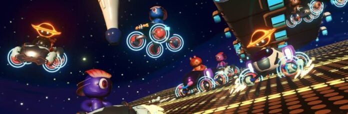 Cosmic Royale is a free-to-play 40-player kart racing battle royale