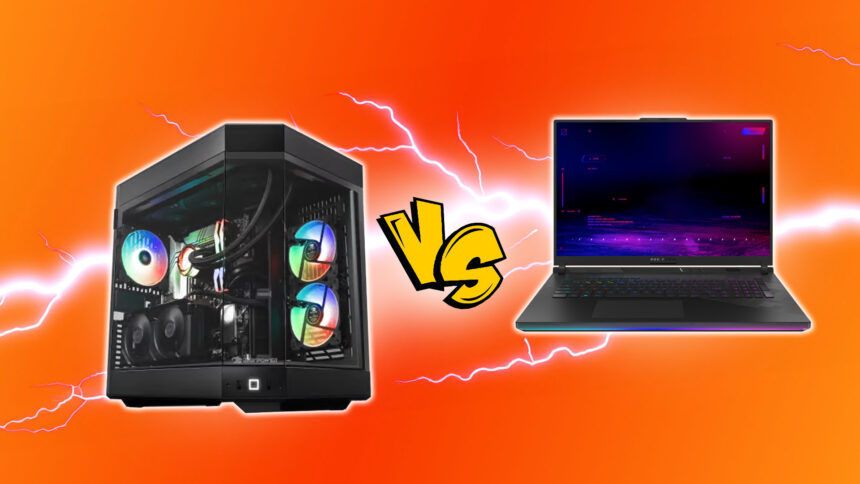 Gaming PC vs gaming laptop: what’s better in 2025?