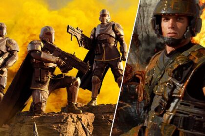 Helldivers 2 is getting a film adaptation, and here's hoping it's not just a shot-for-shot Starship Troopers retread with Chris Pratt's face plastered over a Bile Titan