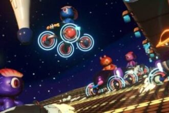 Cosmic Royale is a free-to-play 40-player kart racing battle royale