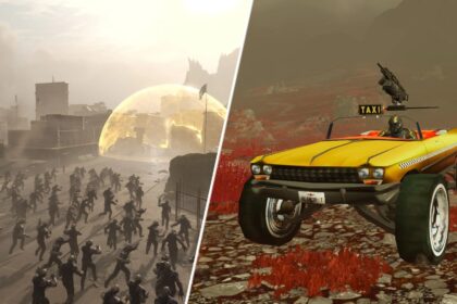 Helldivers 2 mod turns the FRV into a souped-up Crazy Taxi, so naturally here's a video of it running down Voteless while blasting The Offspring