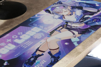 honkai star rail hyte silver wolf desk mat and keycaps