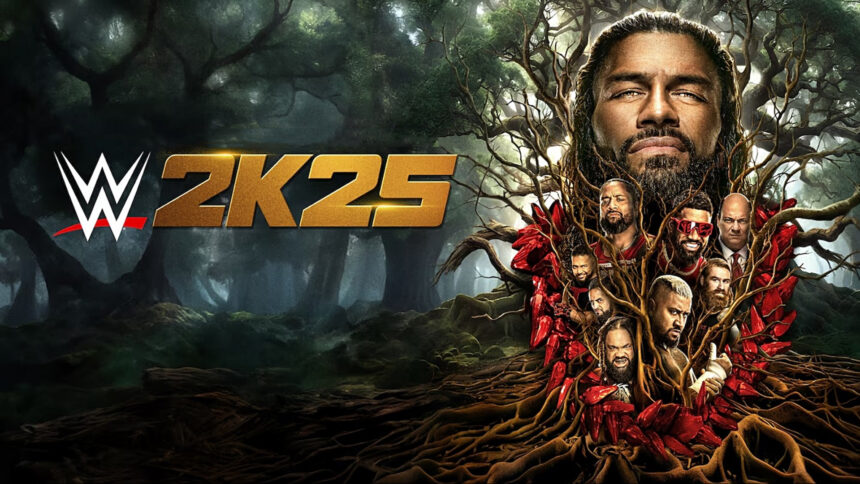 WWE 2K25 title image