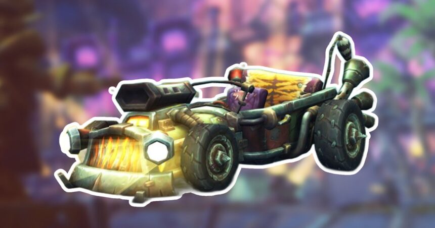 Why did Blizzard bring “hectic and chaotic” drifting in custom cars to World of Warcraft? I don’t know, but it’s the game’s most fun feature in years