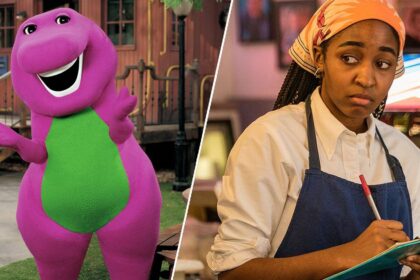 Barney is a dinosaur, not a bear, but his live-action movie might end up being written by a star from The Bear, so all our bases will be covered at least