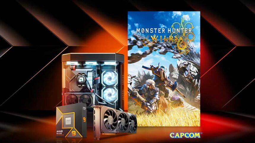 Get a free copy of Monster Hunter Wilds, thanks to AMD