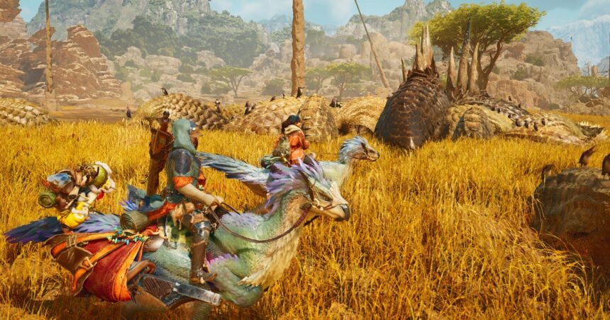 Thank you, Monster Hunter Wilds, for understanding that not everyone playing on PC is sitting at a desk