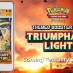 Pokémon Trading Card Pocket Themed Booster Pack Triumphant Light