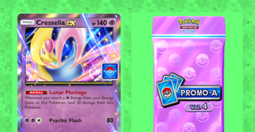 All ‘Cresselia ex Drop Event’ cards and best decks in Pokémon TCG Pocket