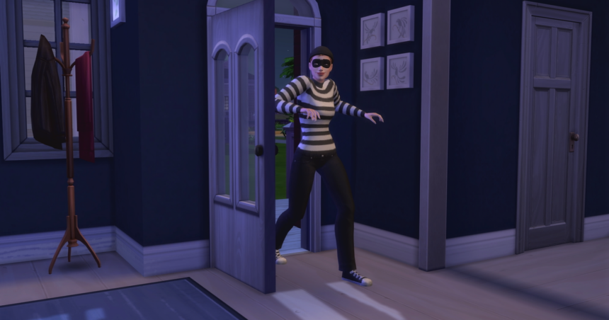 Raise the alarm! The Burglar is making their long-anticipated return to The Sims