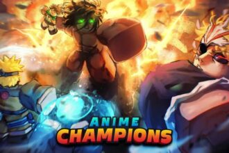 Promo image for Anime Champions Simulator.