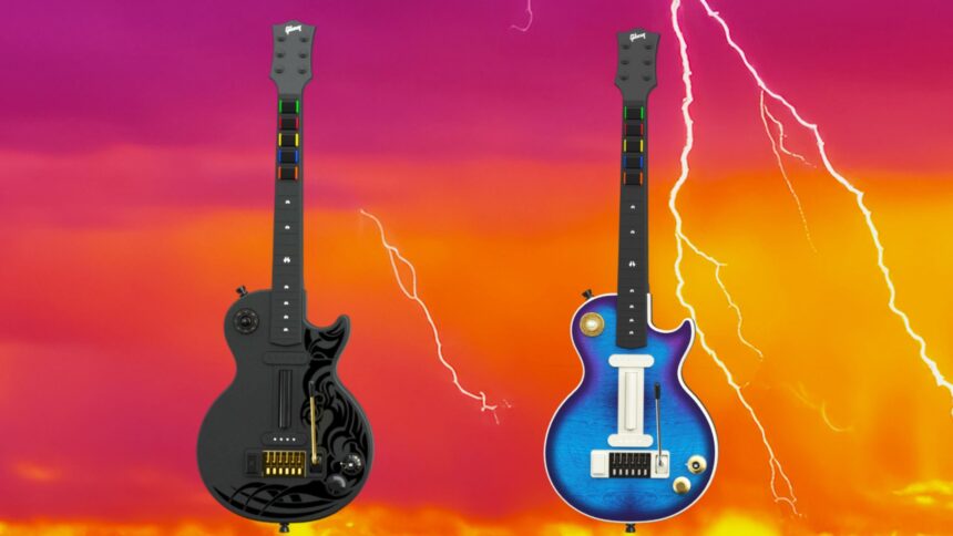 These new Gibson Les Paul guitar controllers give me Guitar Hero nostalgia