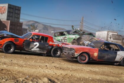 Wreckfest 2 comes out in early access next month, as you can tell by this video of rusty metal making sweet, sweet crumple zone love to other rusty metal