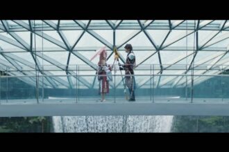 Yae Miku x Zhongli Genshin Impact Cosplay in New Coldplay Music Video