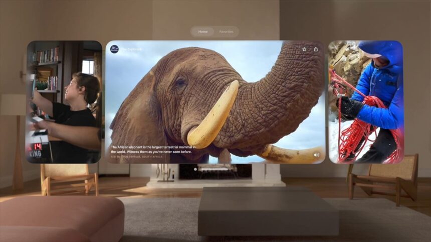 visionOS 2.4 Beta 2 Brings Apple's New Spatial Gallery Platform To Vision Pro