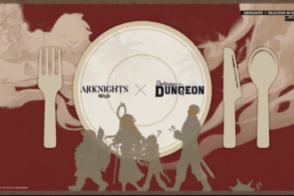 promo image for the Delicious in Dungeon X Arknights event